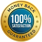 Slim Metrix 60-day money-back guarantee badge