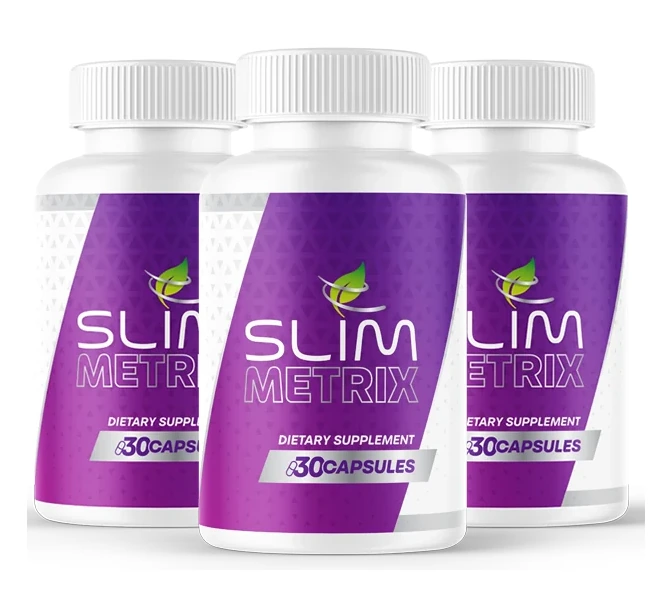 Slim Metrix 3-bottle weight management capsule package